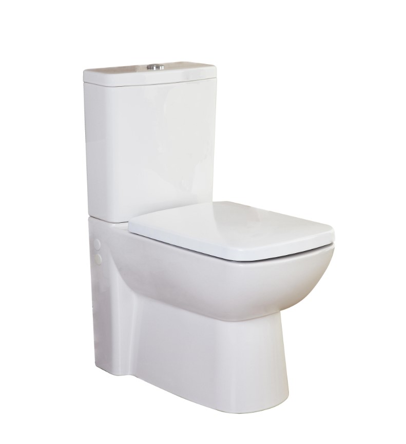EGE TYANA DUVARA SIFIR KARE KLOZET + REZERVUAR + PP SOFT KAPAK